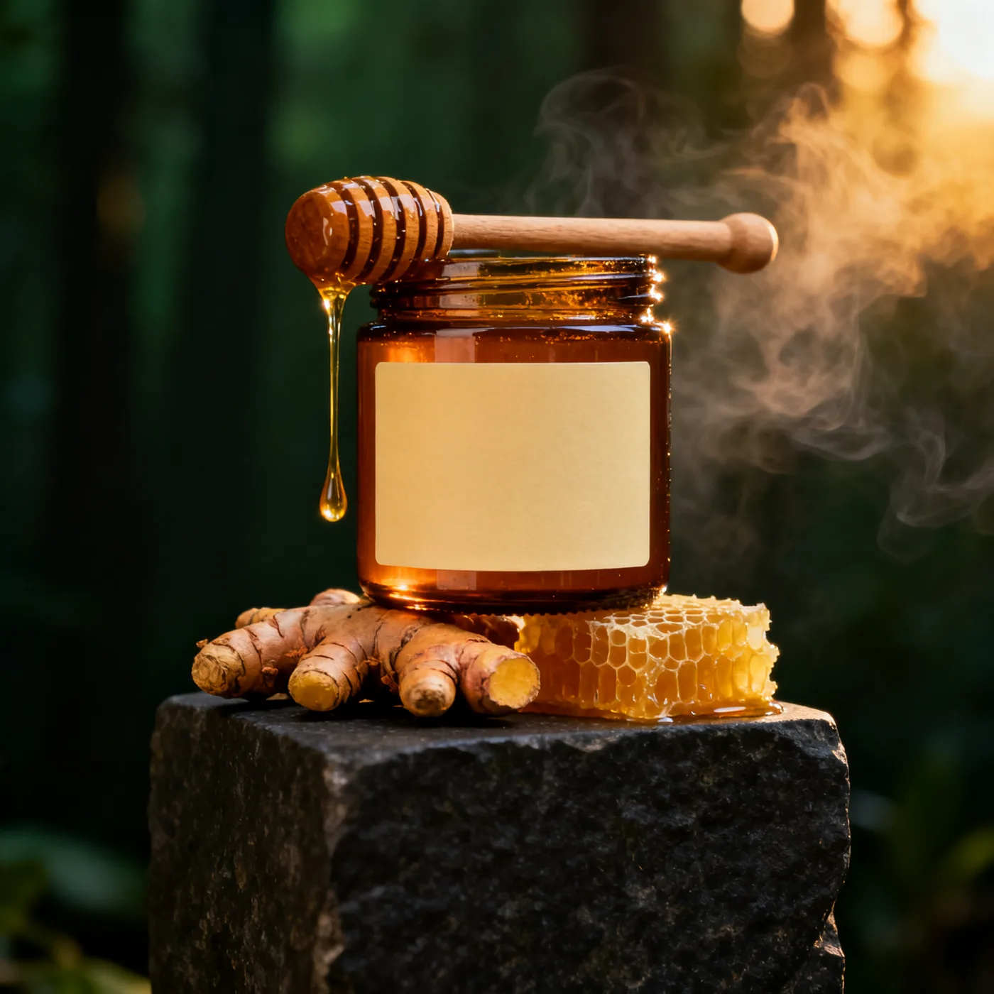 Oro — turmeric honey